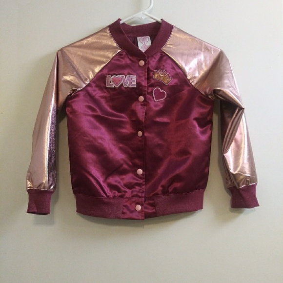 Other - Grls sz 7 bomber style jacket Other - Grls sz 7 bomber style jacket